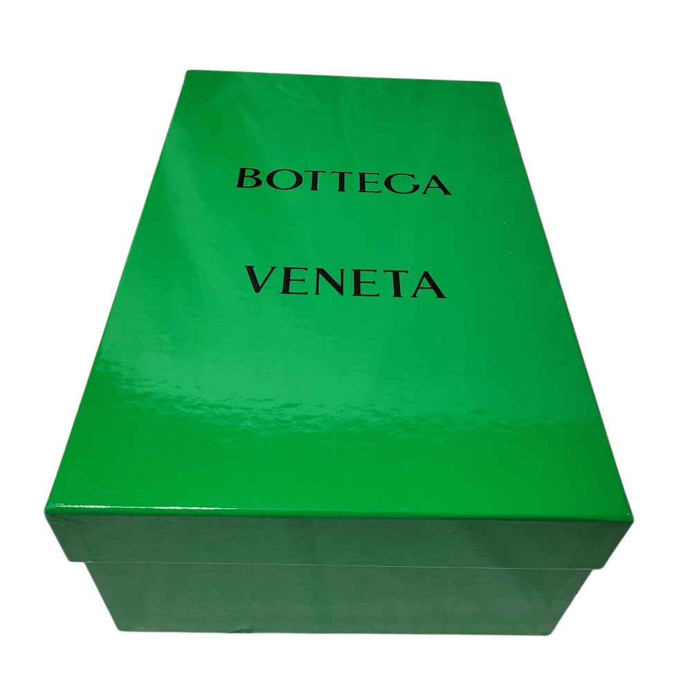 Bottega Veneta Gift Box Glossy Green Empty Logo Storage Decorative Organize 15x9